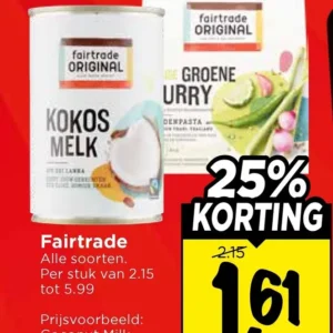 Kokosmelk of Groene Curry