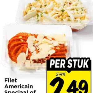 Filet Americain Speciaal of Carpaccio