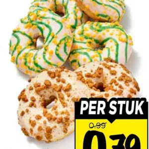 Mango of speculoos donut