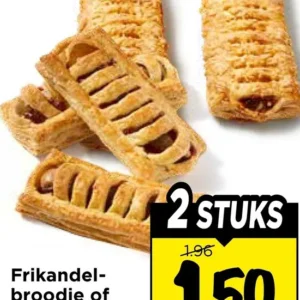 Frikandelbroodje of kaasbroodje