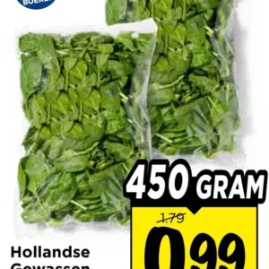 Hollandse Gewassen Spinazie