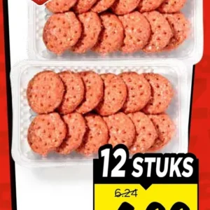 Runder mini hamburgers