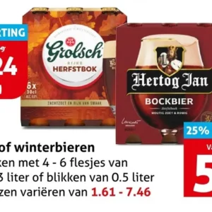 Herfst- of winterbieren