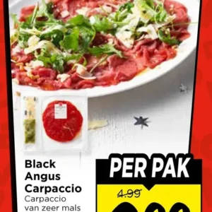 Black Angus Carpaccio